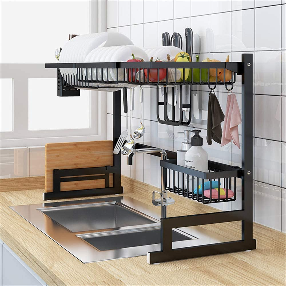 BigKitchen® Estante Organizador y Escurridor de Trastes